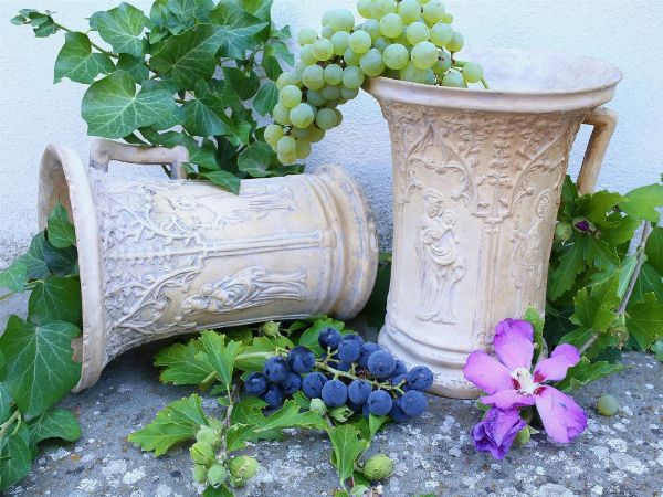 Coppia di vasi in terracotta di Signa  - Asta Stile toscano: curiosit da una residenza di campagna - Digital Auctions
