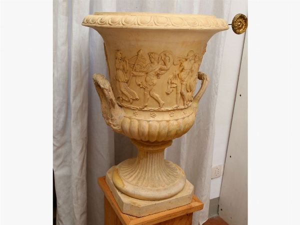 Grande vaso mediceo in terracotta di Signa  - Asta Stile toscano: curiosit da una residenza di campagna - Digital Auctions