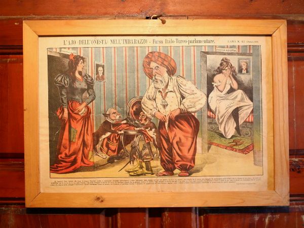 Satirical scenes  - Auction Tuscan style: curiosities from a country residence - Digital Auctions