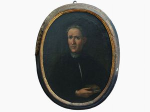 Male Portrait  - Auction Tuscan style: curiosities from a country residence - Digital Auctions
