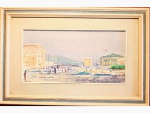View of cities and Seascapes  - Auction Tuscan style: curiosities from a country residence - Digital Auctions
