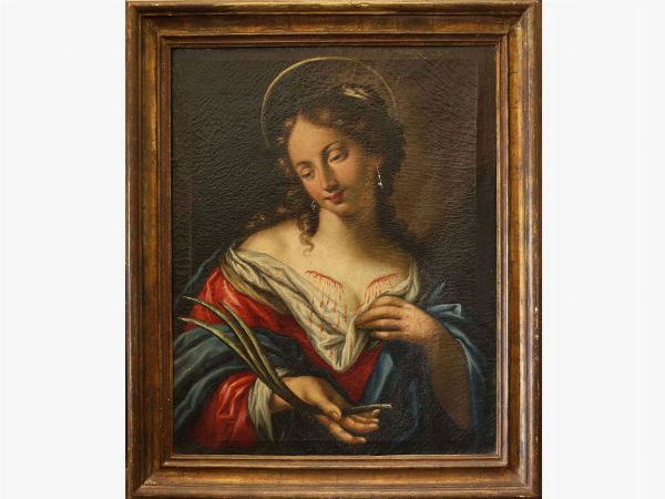 Agatha of Sicily  - Auction Furniture and Paintings from the Ancient Fattoria Franceschini, partly from Villa I Pitti - Digital Auctions