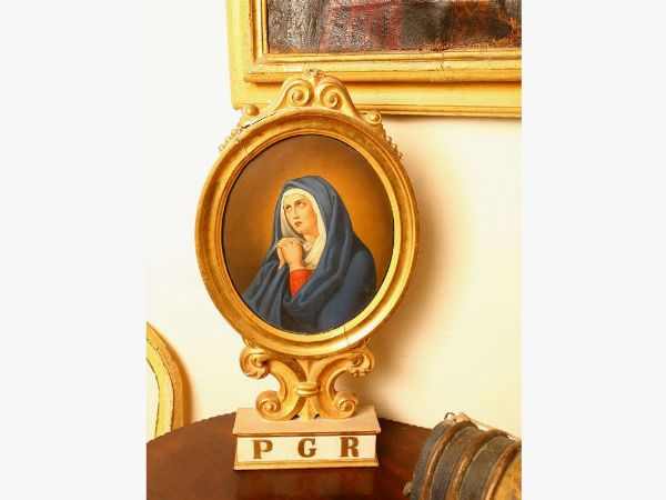 Manner of Guido Reni, Our Lady of Sorrows  - Auction Furniture and Paintings from the Ancient Fattoria Franceschini, partly from Villa I Pitti - Digital Auctions