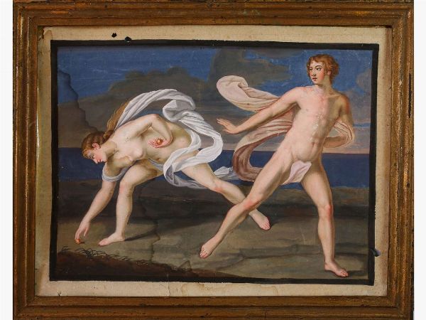 Atalanta and Hippomenes, After Guido Reni  - Auction Furniture and Paintings from the Ancient Fattoria Franceschini, partly from Villa I Pitti - Digital Auctions