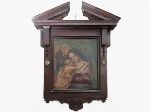 Madonna con Bambino  - Asta Arredi e Dipinti dall'antica Fattoria Franceschini, in parte provenienti da Villa I Pitti - Digital Auctions