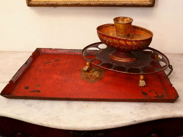 Tole jardiniere  - Auction Furniture and Paintings from the Ancient Fattoria Franceschini, partly from Villa I Pitti - Digital Auctions