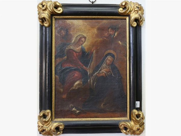 The Virgin gives the veil of purity to Santa Maria Maddalena de 'Pazzi  - Auction Furniture and Paintings from the Ancient Fattoria Franceschini, partly from Villa I Pitti - Digital Auctions