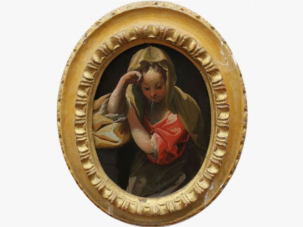 Allegoria della Meditazione  - Asta Arredi e Dipinti dall'antica Fattoria Franceschini, in parte provenienti da Villa I Pitti - Digital Auctions