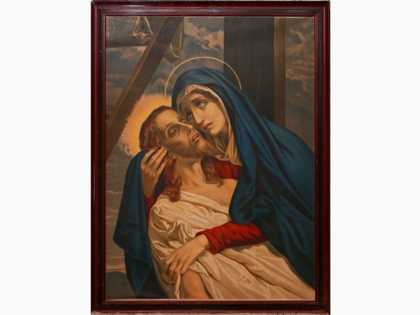 Scene della Deposizione  - Asta Arredi e Dipinti dall'antica Fattoria Franceschini, in parte provenienti da Villa I Pitti - Digital Auctions