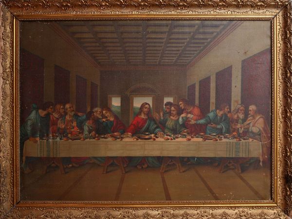 The last supper  - Auction Furniture and Paintings from the Ancient Fattoria Franceschini, partly from Villa I Pitti - Digital Auctions
