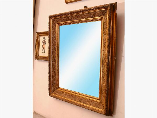 Giltwood and plaster frame  - Auction Furniture and Paintings from the Ancient Fattoria Franceschini, partly from Villa I Pitti - Digital Auctions