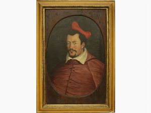 Ferdinando de' Medici in cardinal dress  - Auction Furniture and Paintings from the Ancient Fattoria Franceschini, partly from Villa I Pitti - Digital Auctions