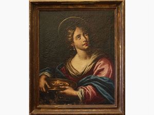 Saint Lucy  - Auction Furniture and Paintings from the Ancient Fattoria Franceschini, partly from Villa I Pitti - Digital Auctions
