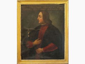 Portrait of Luigi di Neri Pitti  - Auction Furniture and Paintings from the Ancient Fattoria Franceschini, partly from Villa I Pitti - Digital Auctions