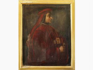 Portrait of Giuliano di Piero Pitti  - Auction Furniture and Paintings from the Ancient Fattoria Franceschini, partly from Villa I Pitti - Digital Auctions