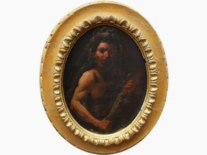 Allegoria della Forza (Ercole)  - Asta Arredi e Dipinti dall'antica Fattoria Franceschini, in parte provenienti da Villa I Pitti - Digital Auctions