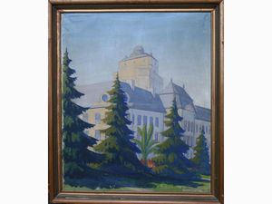 Landscape 1934  - Auction Furniture and Paintings from the Ancient Fattoria Franceschini, partly from Villa I Pitti - Digital Auctions